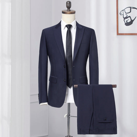 Suit Suit Male Korean Style Slim Suit Suit