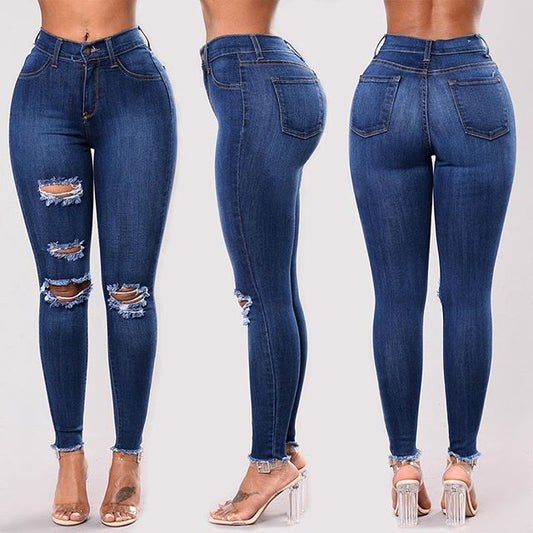 2019 Women's Skinny Jeans Pants Women Jeans 3XL Jeans